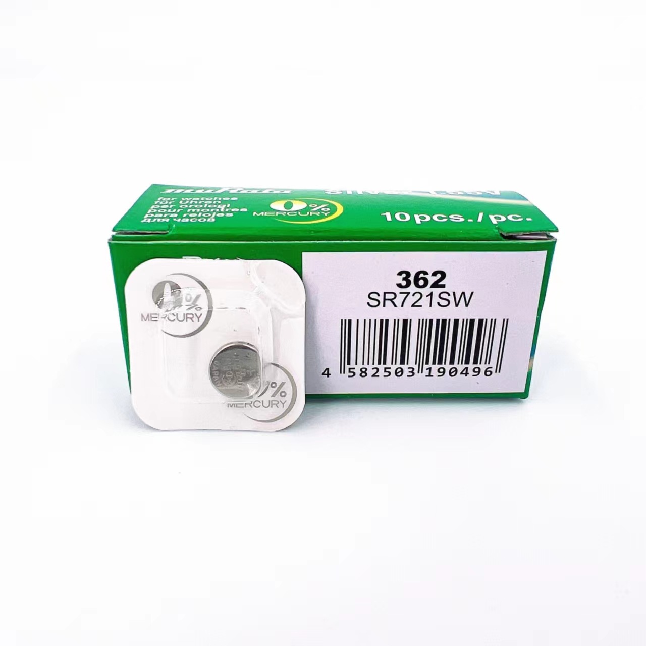 单装村田muRataSR721SW手表电子362A/362/361/LR720/AG11纽扣电池