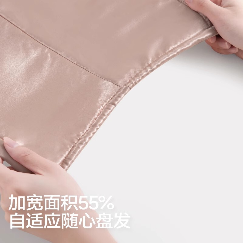 贵妇干发帽吸水加厚仿真丝浴帽柔软吸水双层珊瑚绒缎面干发帽女|undefined
