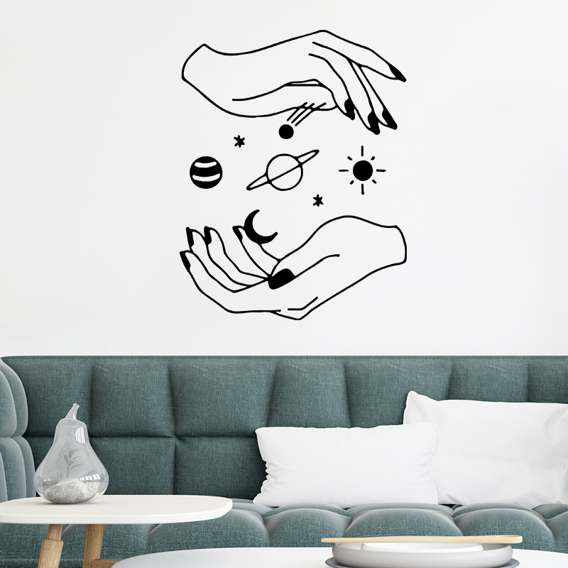 New Creative Black White Wall Stickers display picture 3