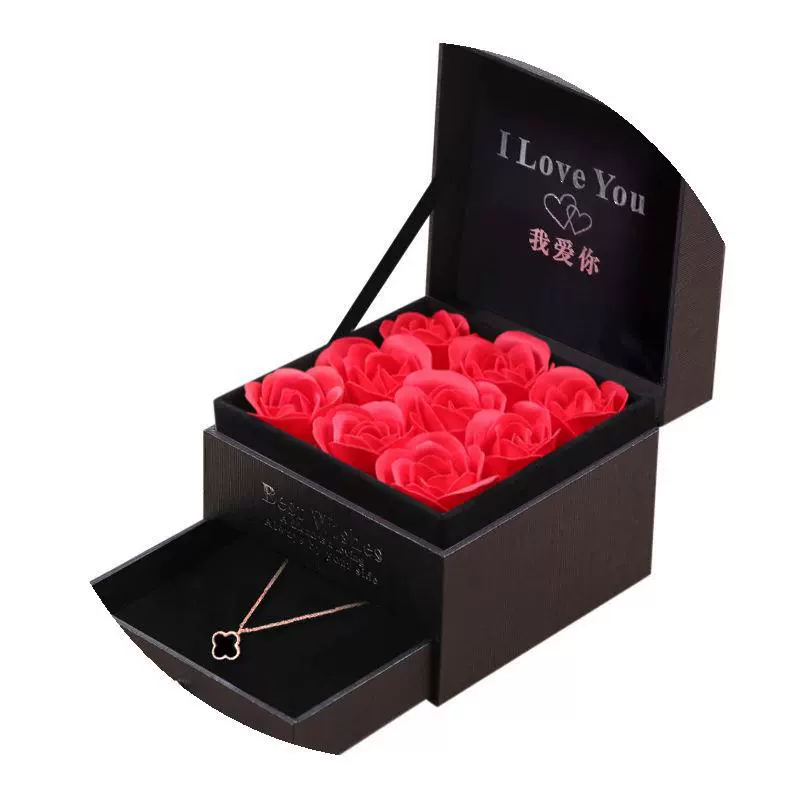 Gift box, necklace, jewelry for St. Valentine's Day, wholesale