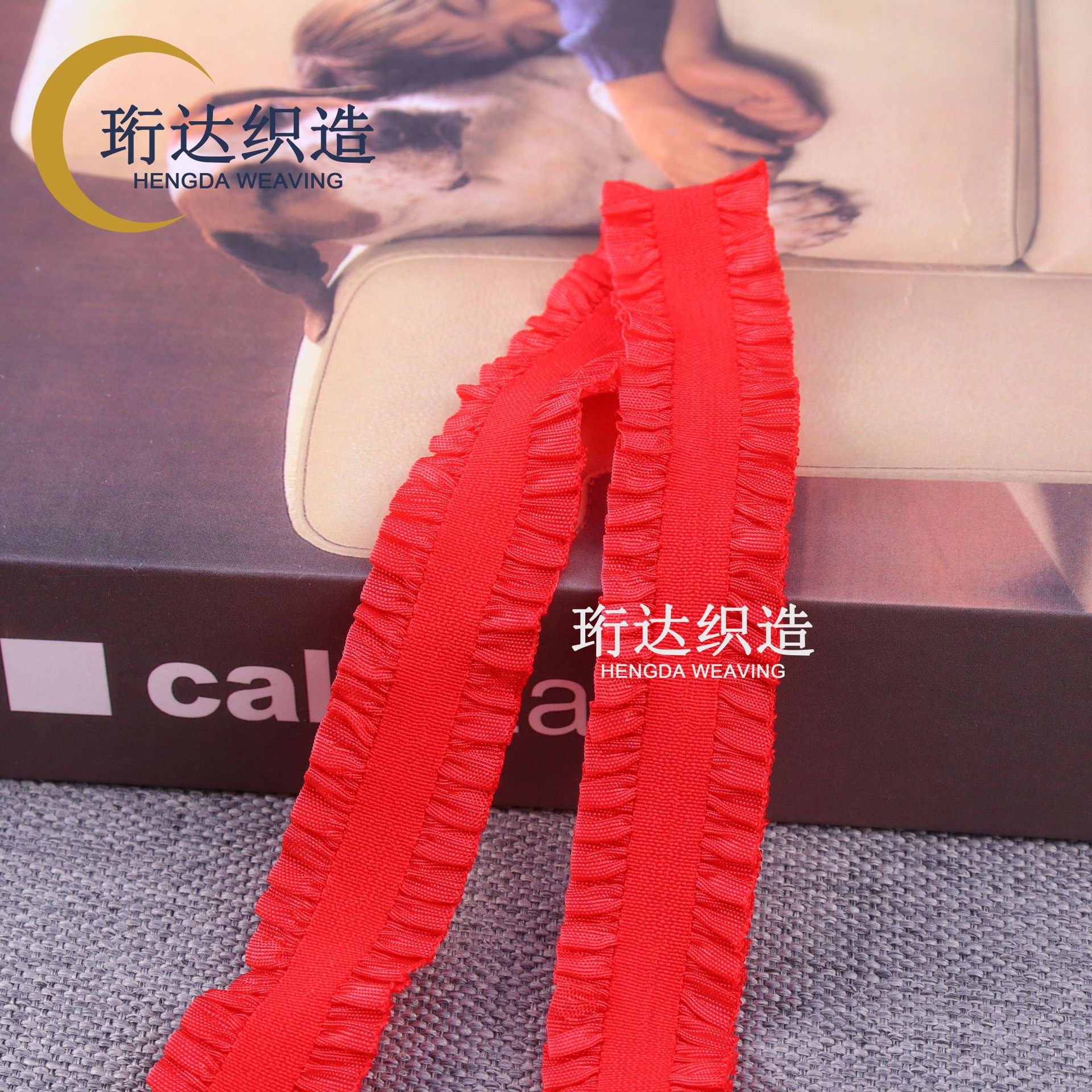 (적색) 2.5cm 양측 귀마개 (6853)