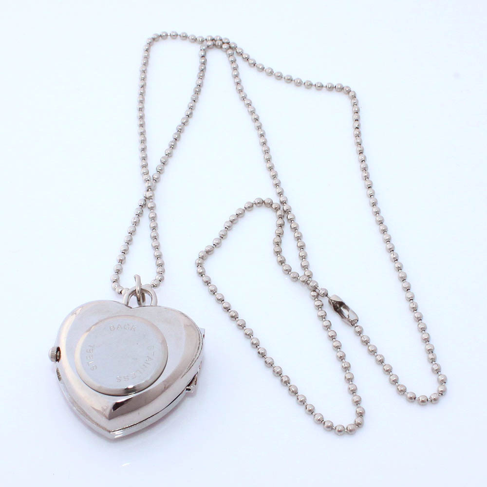 Kid'S Gender Casual Style Casual Heart Shape Alloy Strap Quartz Pocket Watch