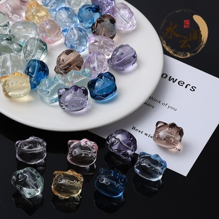 16*18mm��͸������ˮ��KTС؈�^��̸���ɢ���ֹ�diy����Ʒ���