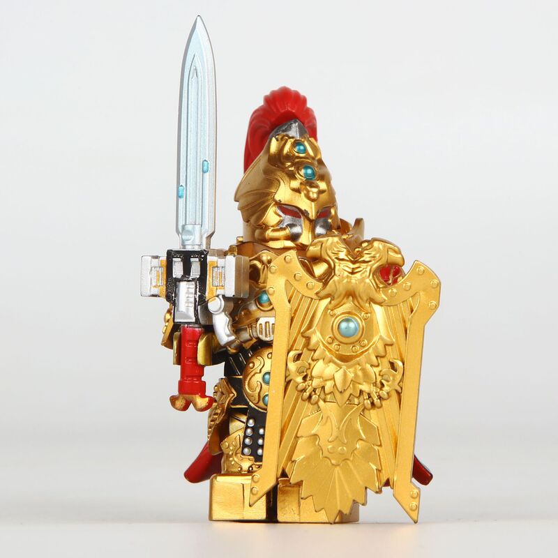 Warhammer 40K インペリアルジャイアントアックス禁軍 115-1 ブレードウォリアーフィギュアダークソース組み立てビルディングブロックおもちゃクロスボーダーバッグ|undefined