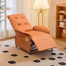单人位头等舱沙发椅卧室客厅多功能午休电动沙发椅美容美甲沙发椅