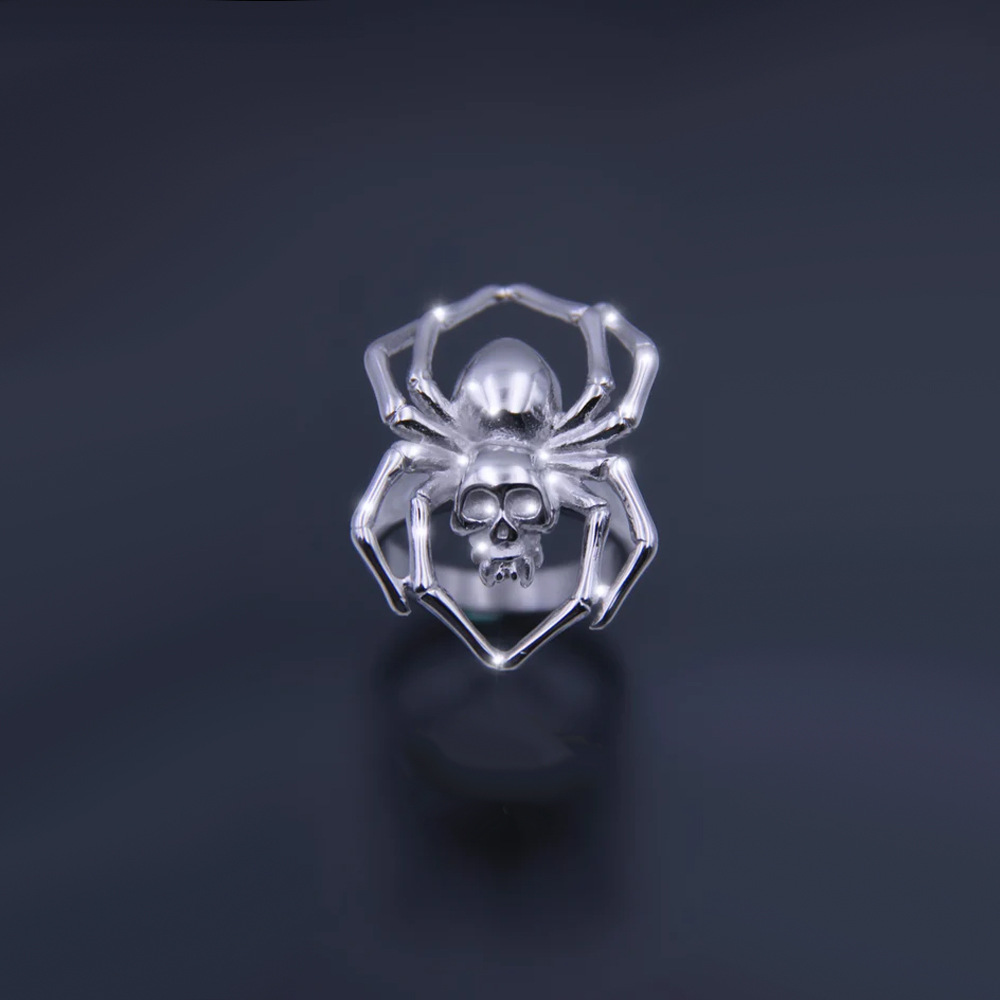 Polishing Design Punk Geometric Alloy Polishing Unisex Rings
