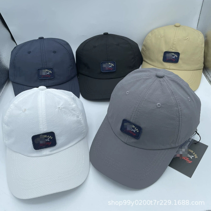 Трансграничная шляпа кепка мужская мода прилив бейсболка быстрая сушка водонепроницаемая изогнутая крышка на открытом воздухе солнцезащитный крем солнцезащитная шляпа