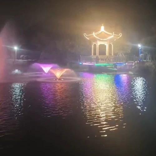 Фонтан плавающий насос красочный свет фонтан взрывной газовый парк Солнечный фонтан ландшафтное водяной насос пруд аэратора