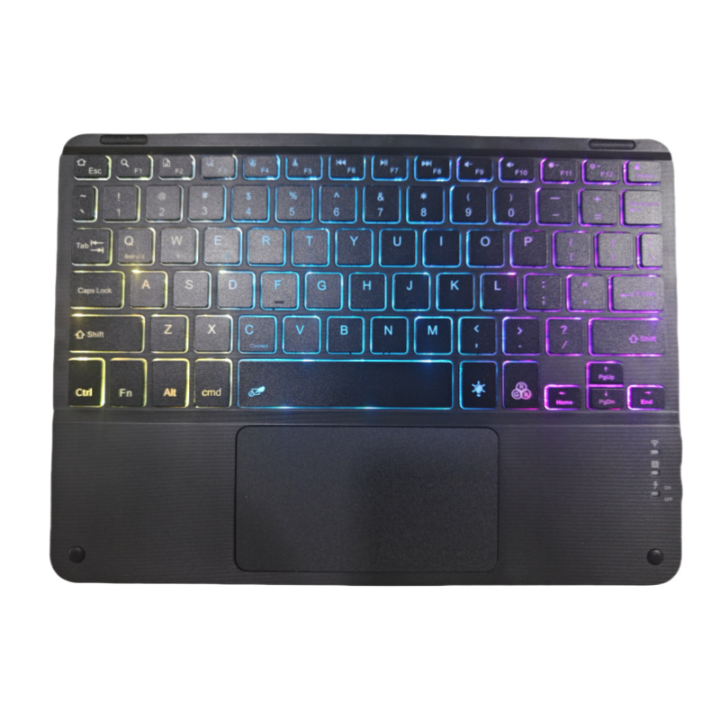 10 -inch touch, three districts, 7 color backlight black