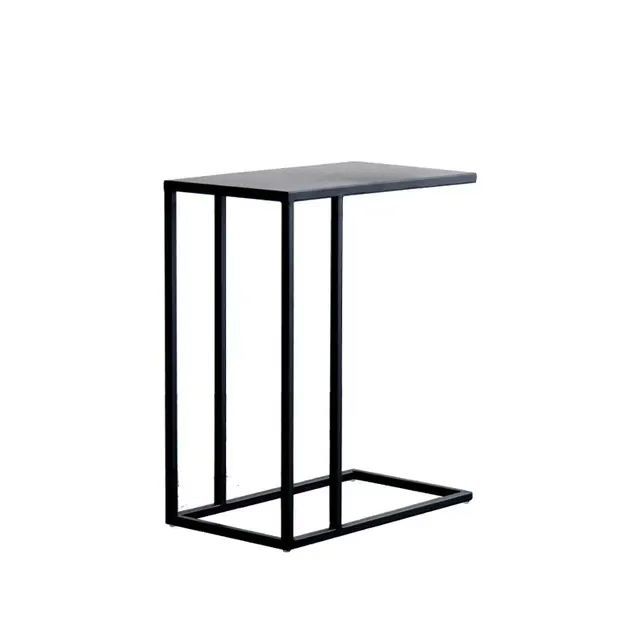 Mesa de esquina de estilo de diseñador Mesa pequeña simple de estilo nórdico, mesa de centro, sofá de sala de estar, mesa auxiliar, mesa de centro