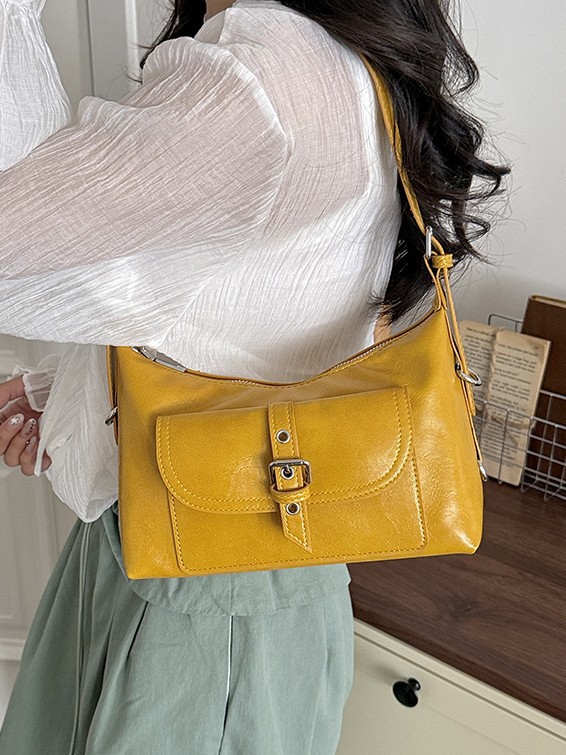 Bolsos de cuero coreano de un hombro para mujeres 2026 comercio exterior nuevo estilo de alta calidad bolso de mochila de estilo occidental