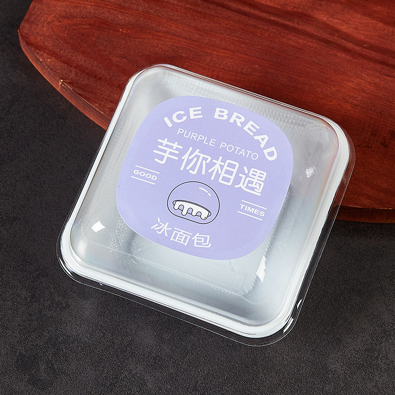 Caja de embalaje de plástico de soplado de pan helado, caja de pan helado, caja de pan helado, caja de pan helado, caja de pan helado