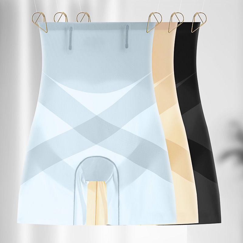 Thin 10D Thin and High-Elastic Cross Tummy Control Pants for Women to Tighten Tummy, High-Waisted Butt-Lifting Pants, Shaping Seamless Safety Pants