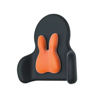 Multifunctional car lumbar support Waist support - cartoon-style-orange