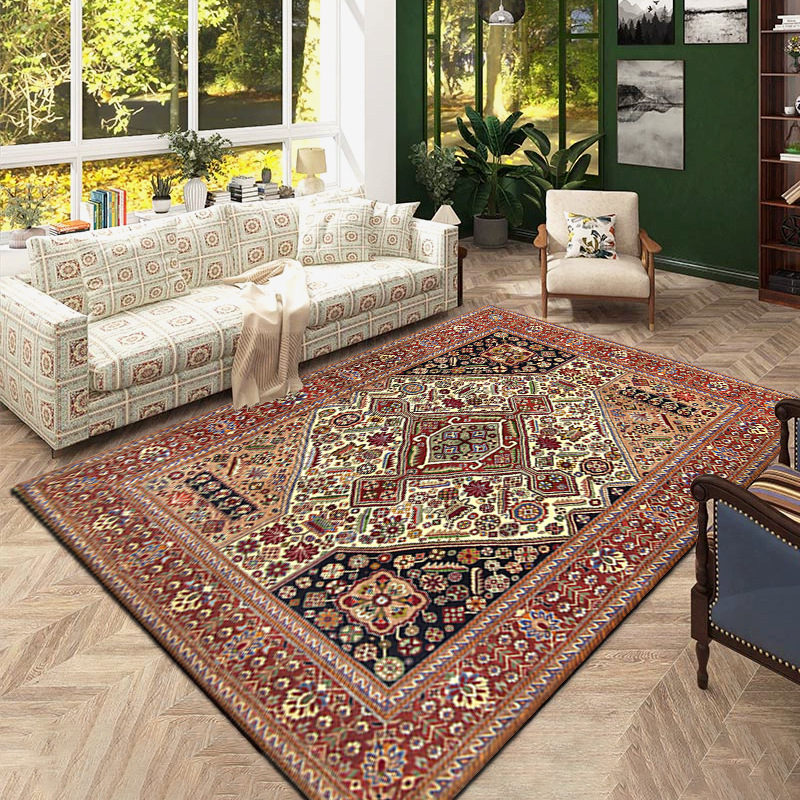 復古波斯地毯波西米亞民族風客廳地毯床邊毯酒店裝飾地毯