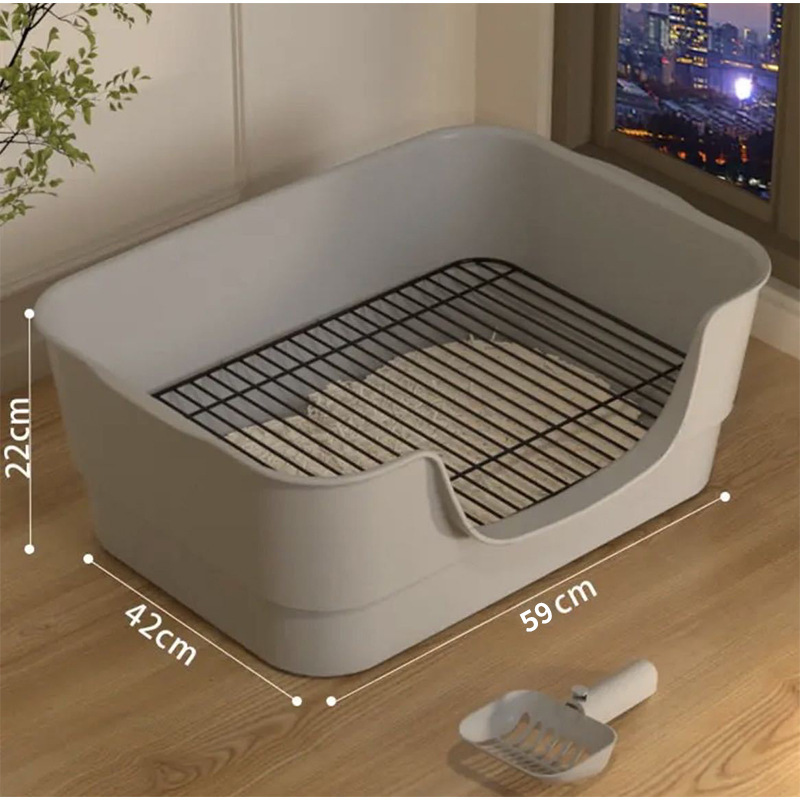 Toilet para perros bañera de arena para perros gran malla de hierro para orinar perros baño para perros pequeños productos para mascotas image 7