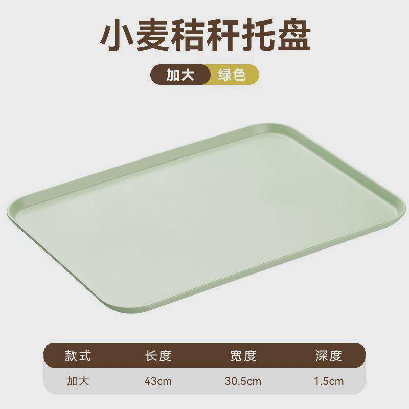 2 Size Plastic Fruit Dessert Tray Desktop Food Storage Plate