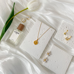 Hole stone Insta photo prop decoration ornament accessory earrings jewelry necklace shooting prop photography background