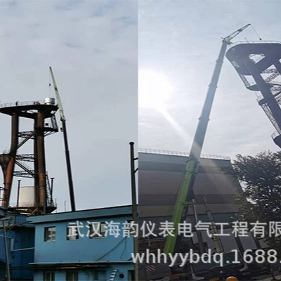 武汉海韵【辽宁】高炉煤气放散点火项目施工有序进行中！