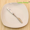 Design fruit spoon, dessert cream fork, Birthday gift