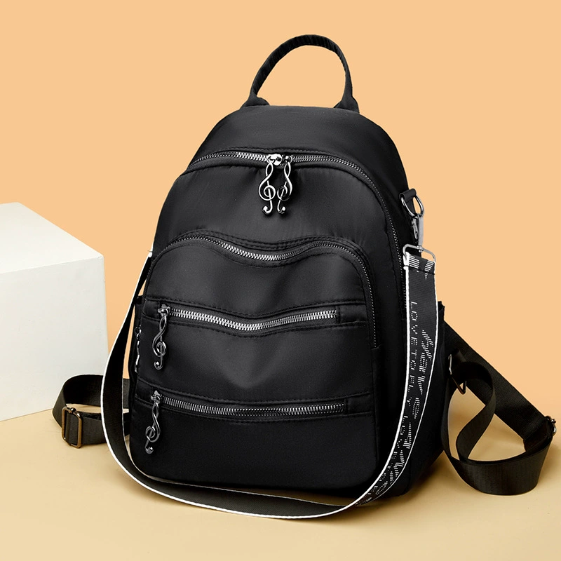Capacious backpack, one-shoulder bag for traveling, oxford cloth