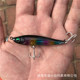 2 Pcs Sinking Minnow Fishing Lures Hard Baits Fresh Water Bass Swimbait Tackle Gear