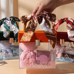 透明亞克力禮品盒伴手禮盒結婚婚慶喜糖盒糖果玩偶包裝盒批發