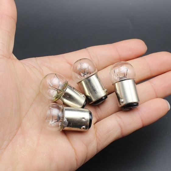 摩托车电动车灯泡12V48V 60V尾灯泡刹车灯泡后尾灯灯泡尾灯泡配件|undefined