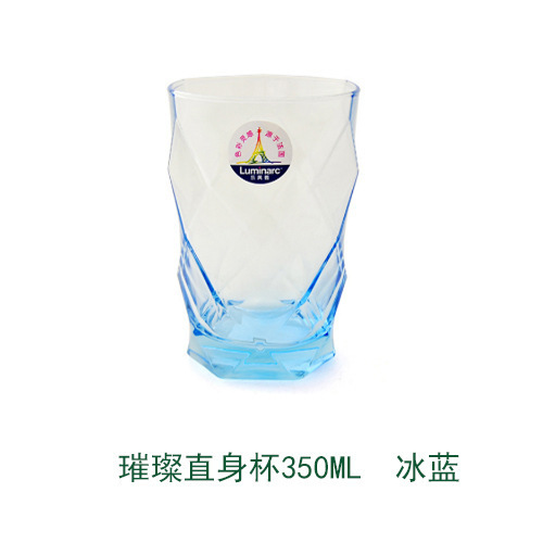 Lemeiya colorido taza de vidrio taza de beber colorido copa de vino hogar taza de jugo taza de leche taza cuadrada