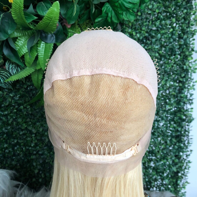 Human Hair Full Lace 613 Wig 180%Density 613 Human Hair Full Lace Wig