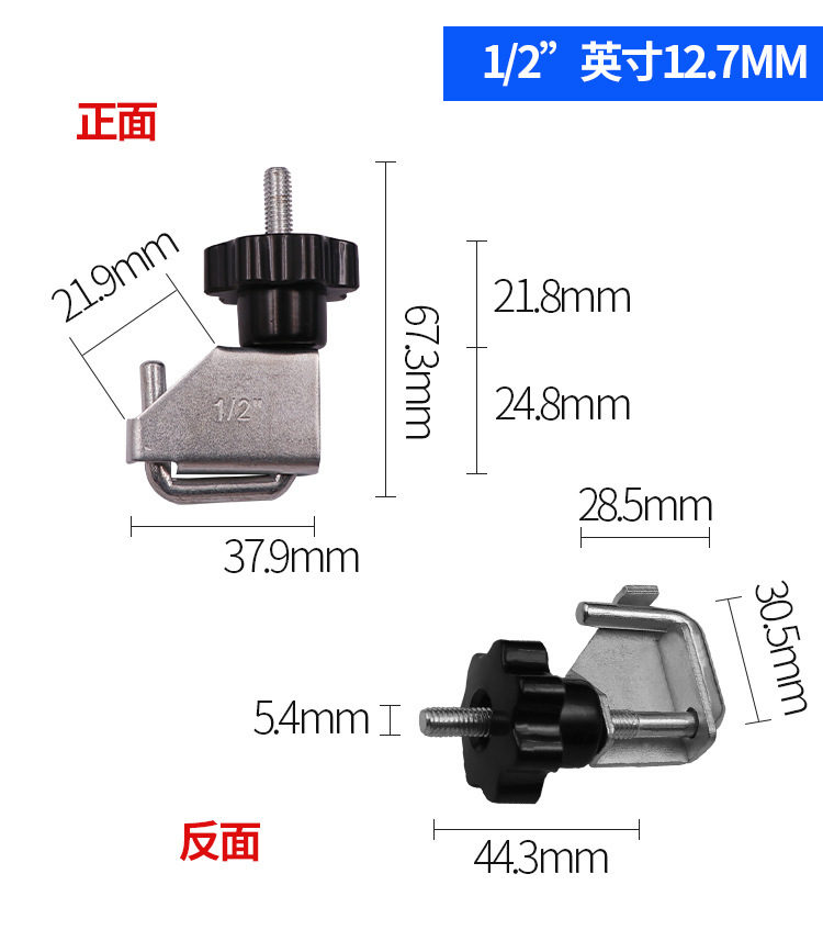 Oil Pipe Clamp 4-Piece Set Pipe Clamp Pliers/Car Water Pipe Pliers Steel Oil Pipe Sealing Pliers U-Shaped Pipe Sealing Pliers