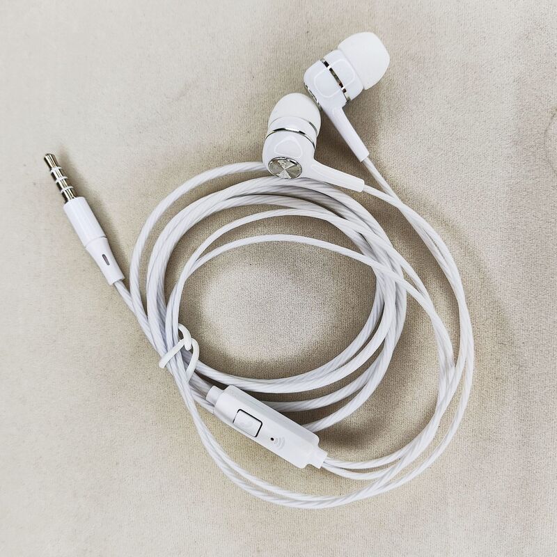 工場直販、大量注文で送料無料、S12重低音インイヤーヘッドホン、クリスタルケーブル、マイク付き、メッキリング、有線、越境販売|undefined