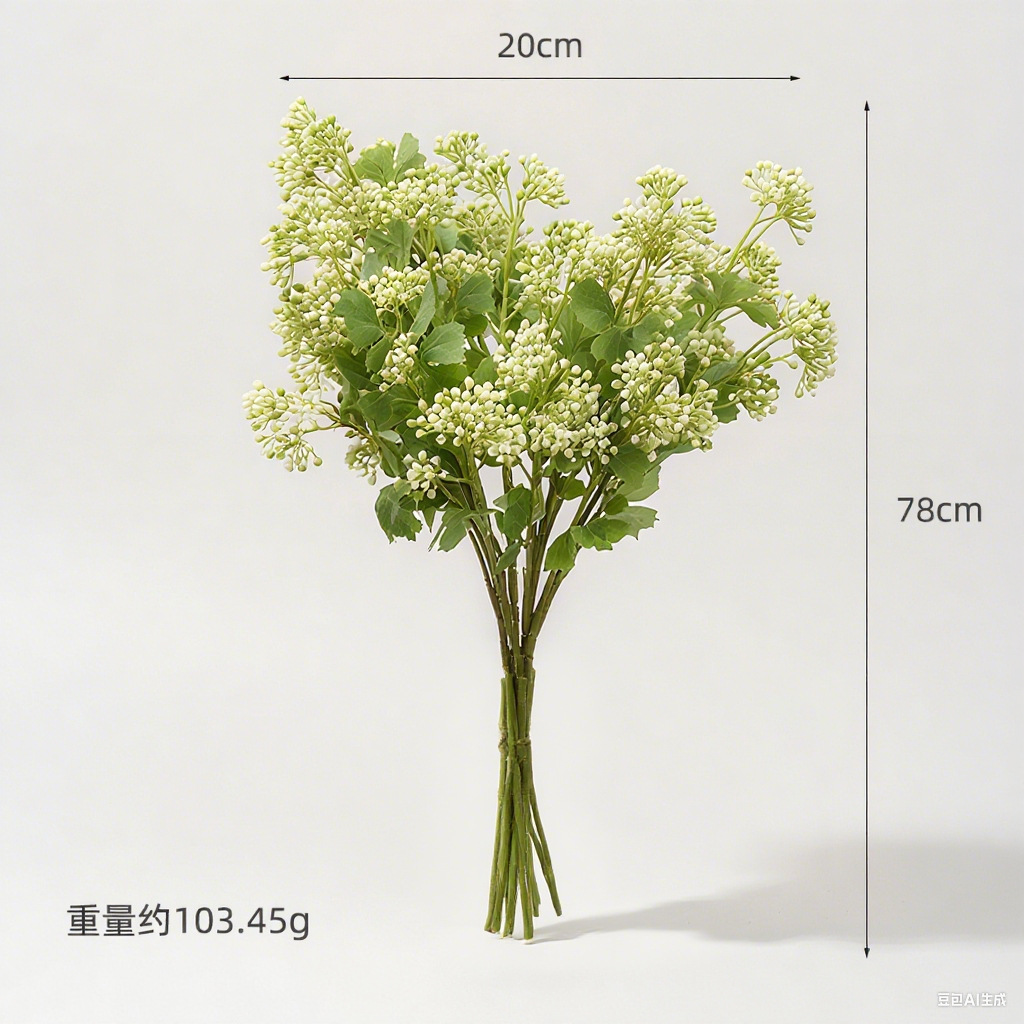 Simulación de la fruta de Milán accesorios de fotografía sala de estar decoración inswind nunca se marchitará simulación flores falsas en maceta