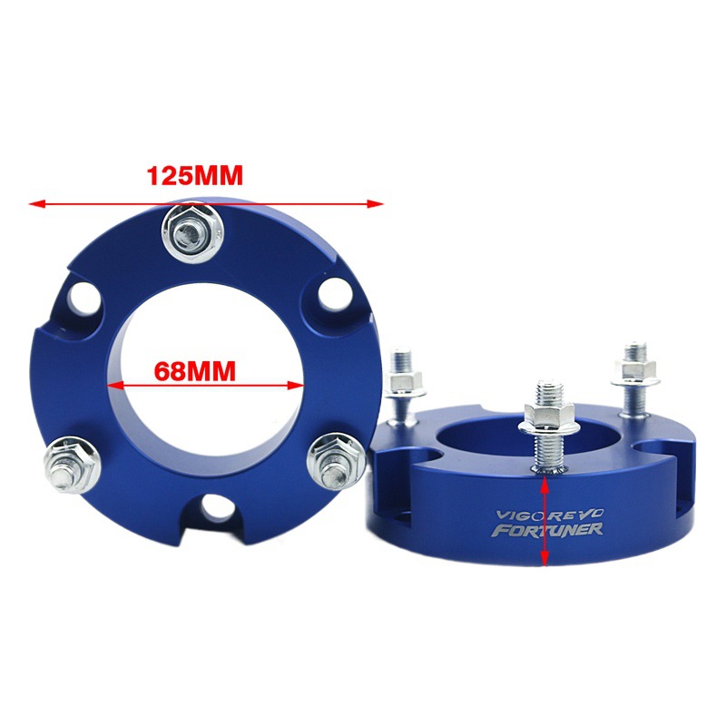 Elevación del amortiguador de elevación frontal bloque piezas modificación coche adecuado para Toyota Vigo/Hilux/Revo Fortun