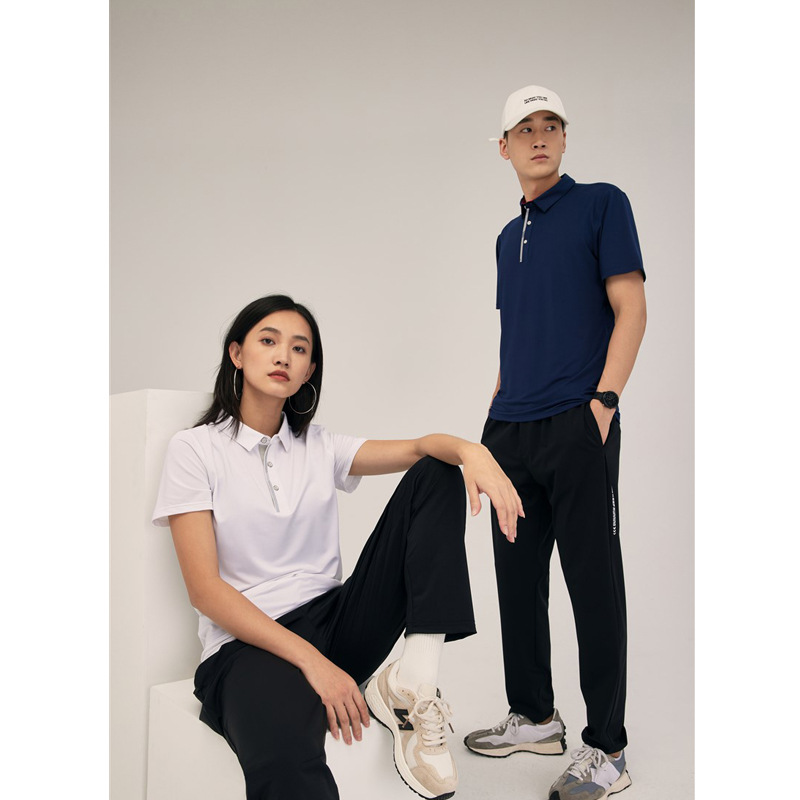 企业团队POLO衫夏季翻领短袖工作服男定Z印logo刺绣订Z工衣工服
