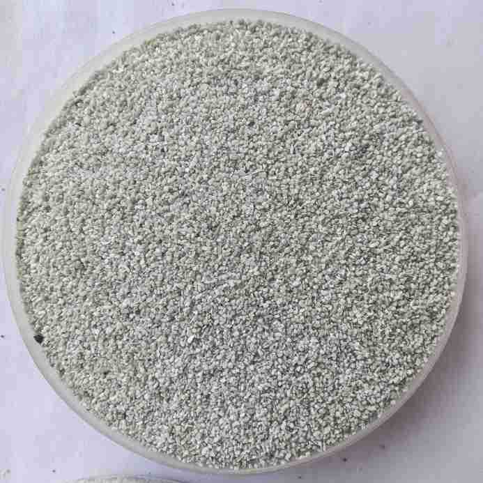 花岗岩彩砂 10-20目 20-40目真石漆用太行绿彩砂