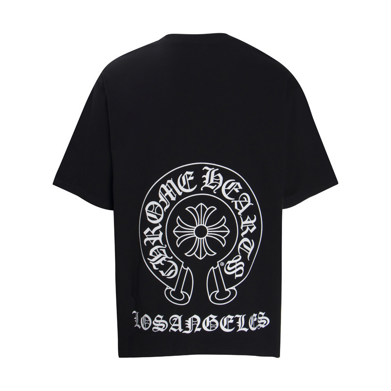 クロムハーツ カラークロスプリント半袖Tシャツ 男女兼用 25クロスボーダー 正規版|undefined