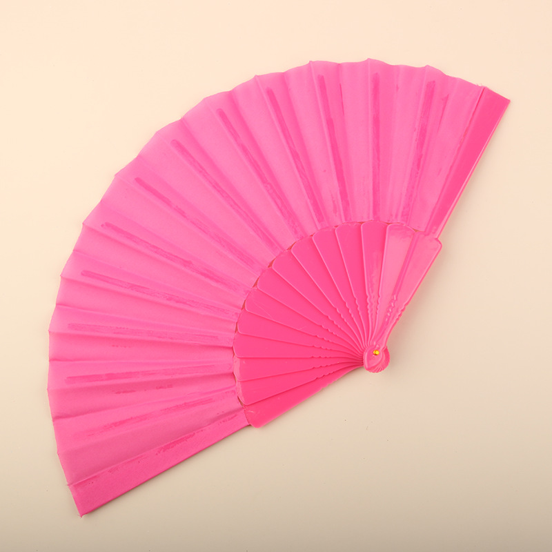 Abanico Plegable de Encaje de Plástico, Estampado, para Danza image 66