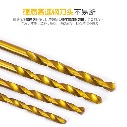 Hex Shank Twist Drill Bit 13pc Drill Bit Set 1.5-6.5mm Electric Drill Screwdriver Drill Driver Pneumatic Drill