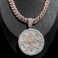 Silver & Rose Gold Single Pendant