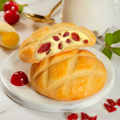 Tianyuan Duo Bursting Fun Cookies, 96g Boxed – Milk, Cranberry, and Chocolate-Filled Pastry Snacks for Casual Enjoyment