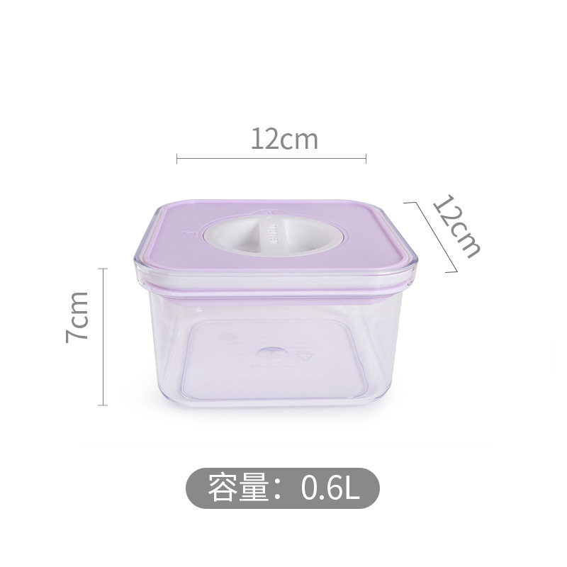 Neoflam五穀食品級キッチン貯蔵缶密封缶冷蔵庫収納プラスチック食品ボックス防湿缶|undefined
