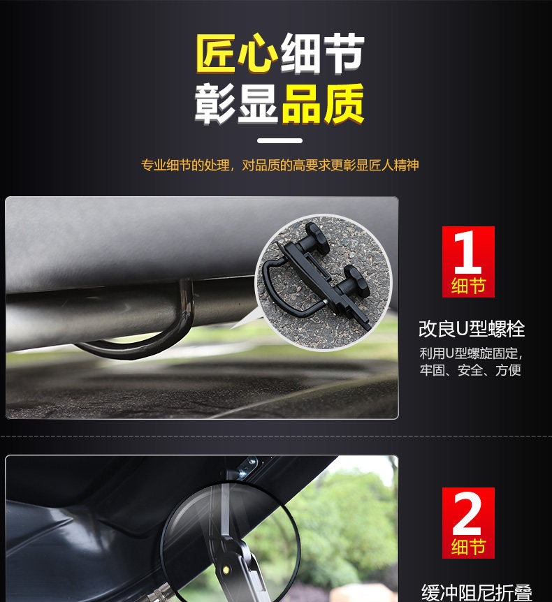 Suitable for genuine car roof luggage boxes, large-capacity SUV roof boxes, universal ultra-thin travel cases