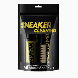 White Shoe Cleaner, Three-Piece Shoe Cleaning Set, Sports Shoe Cleaning Set, Foam Cleaner, Export Version