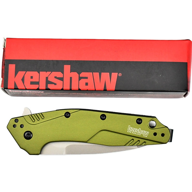 卡秀1812户外折刀锋利便携口袋随身刀轴承快开三合钢刀防身折叠刀