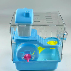 倉鼠籠子透明亞克力倉鼠籠透明雙層用品套裝齊全別墅生活用品