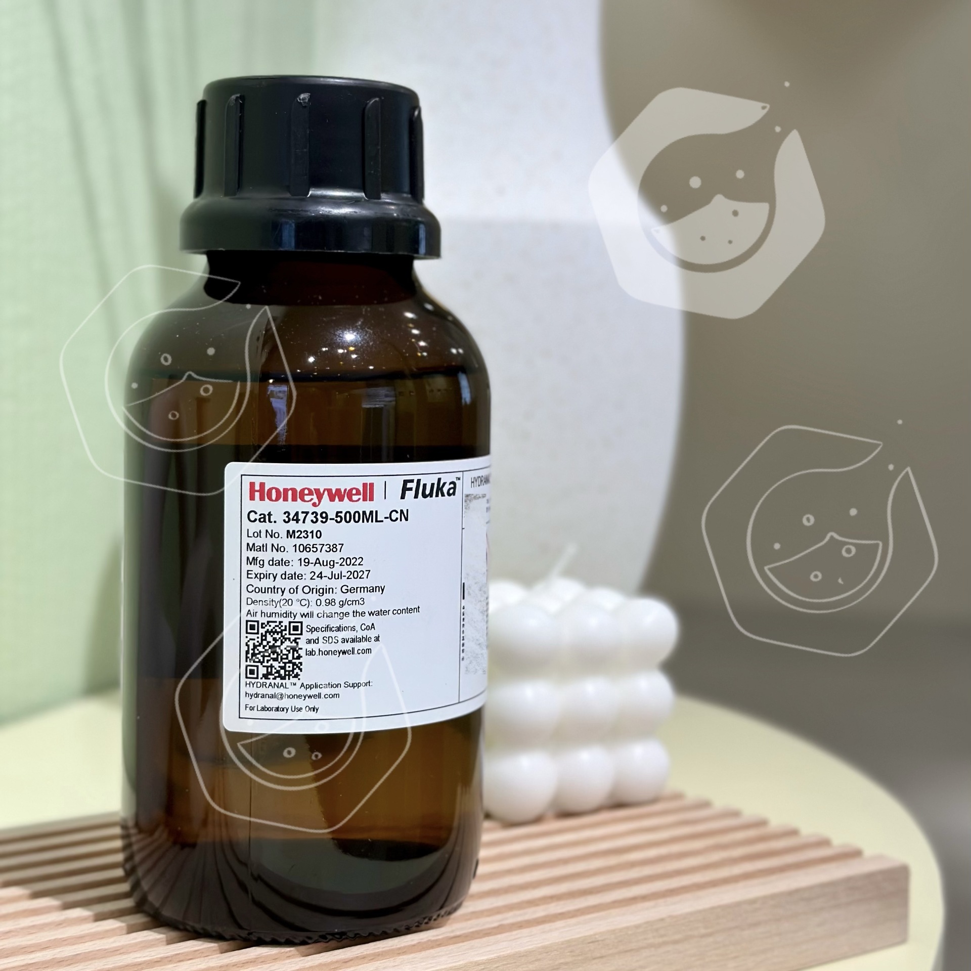 Honeywell-Fluka34739库伦法阳极液500ml卡尔费休（用于卡式炉)