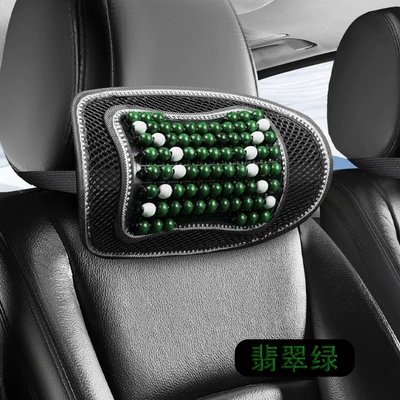 Cool pad | Sedans, Breathable and Ventilated Waist Support - one-emerald-green-headrest