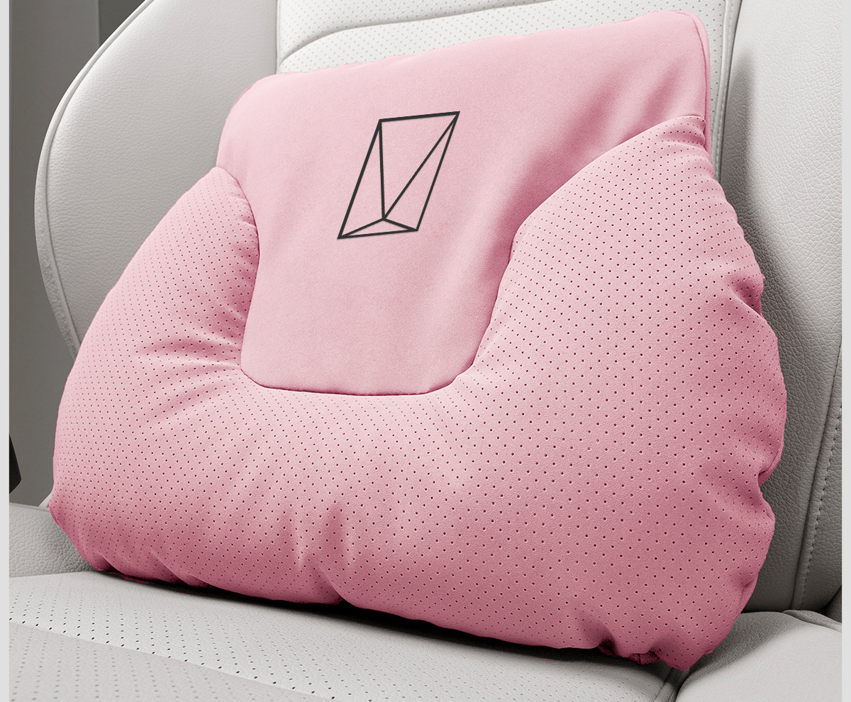 Avita 06/07/12 Car Headrest Neck Pillow Seat Back Cushion Car Lumbar Support Waist Protection Interior Supplies