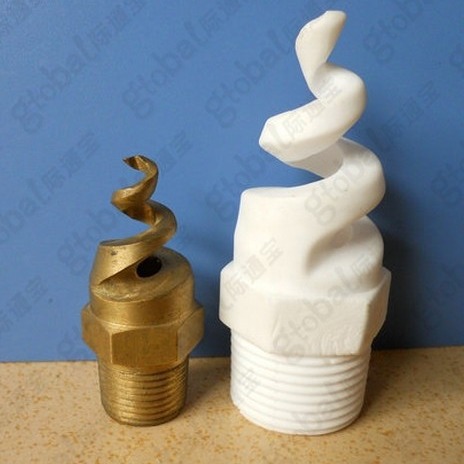 3/4实心锥大流量螺旋喷嘴.不易堵除尘喷嘴 SPJT工业水幕喷头